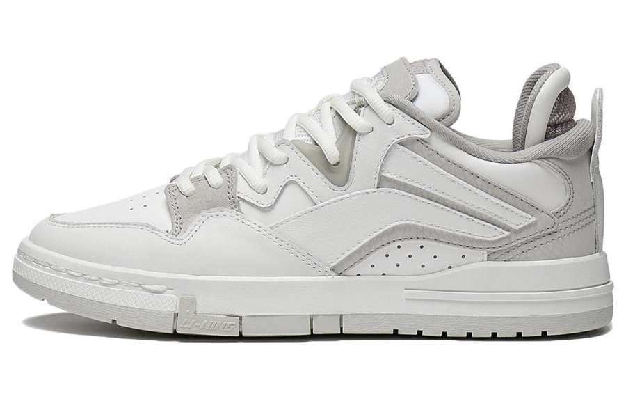 Li-Ning Li Ning Wave PRO Synthetic Leather Slip Resistant Abrasion Resistant Low top Skateboard Shoes Women's