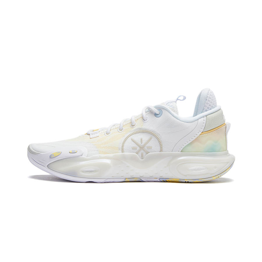 Li-Ning Li Ning All City 12 Low top Basketball Shoes Men's Standard White