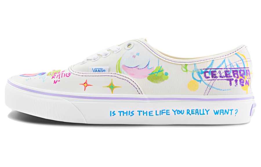 Vans Vans X Nuttsh Authentic Otw 'White Multi color'
