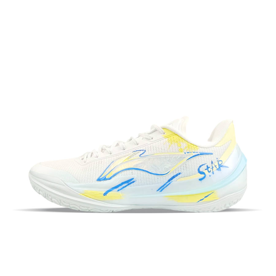 Li-Ning Li Ning Liren 5 V2 Rebound Anti Twist Grip Rebound Anti Twist Grip Low top Basketball Shoes Men's White