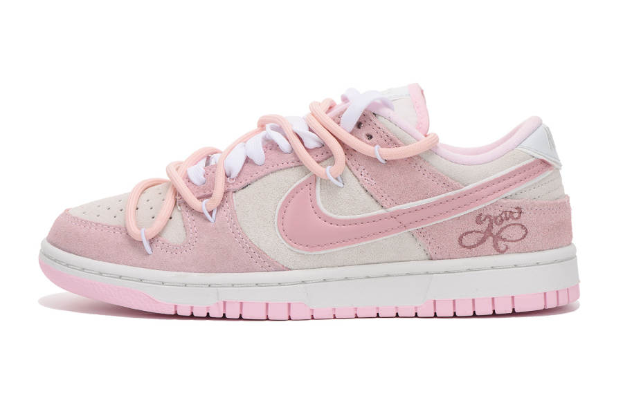 Nike Nike Dunk Low Pink Foam Low top Skateboard Shoes Women's Pink