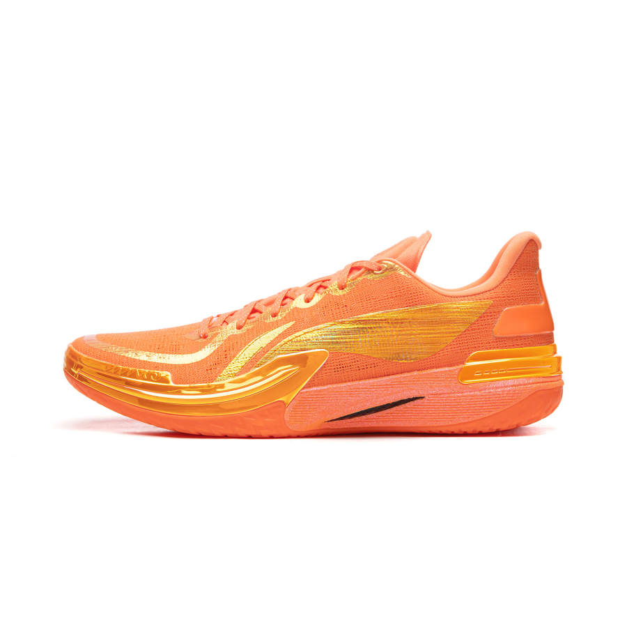 Li-Ning Li Ning Gamma Basketball Shoes Men's Low Top Carrot Orange