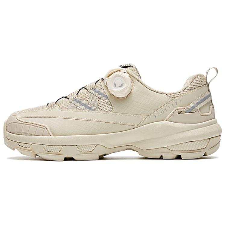 Pony Abrasion Resistant Breathable Abrasion Resistant Breathable Low top Hiking Shoes Women's Beige