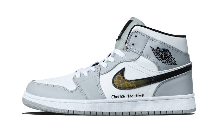 Jordan Jordan Air Jordan 1 Golden Scale Cloud Trail Synthetic Leather Abrasion Resistant Abrasion Resistant Mid top
