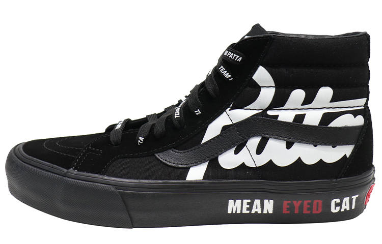 Vans Sk8 Patta x Sk8 Vault Vans-Hi Reissue Vlt Lx 'Mean Eyed Cat - Black'