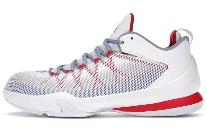 Jordan Jordan Cp3.Viii Ae White/Game Royal Spirit Red Cool Blue