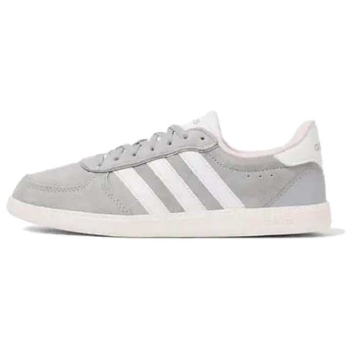 Adidas Adidas BREAKNET SLEEK Slip Resistant Abrasion Resistant Low top Skateboard Shoes Women's Gray