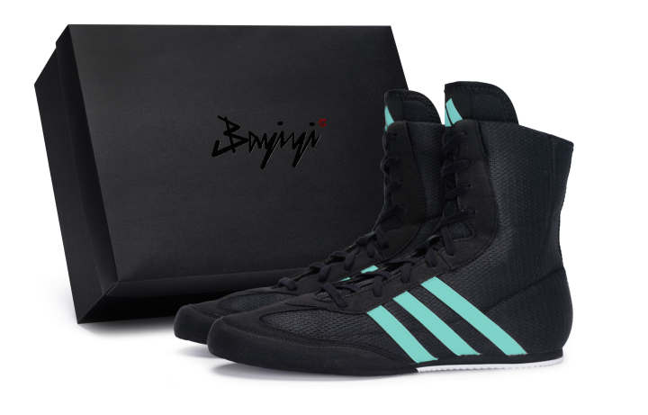 Adidas Adidas Box Hog 2.0 Slip Resistant Slip Resistant High top Training Shoes Unisex Black