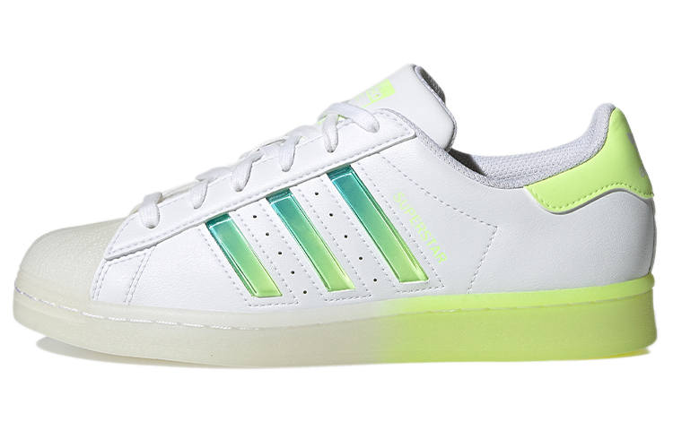 Adidas Originals Superstar 'White Yellow Green' Women's