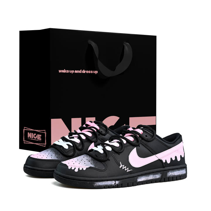 Nike Nike Dunk Cushioning Abrasion Resistant Lightweight Low top Skateboard Shoes Men's