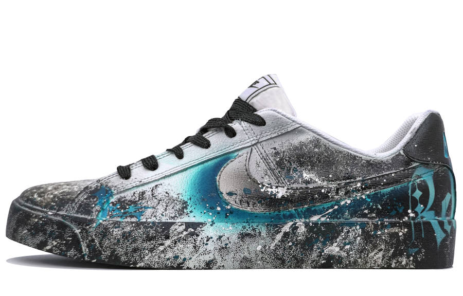 Nike Nike Court Royale AC Non slip Lightweight Low top Skateboard Shoes Unisex Dark Cyan