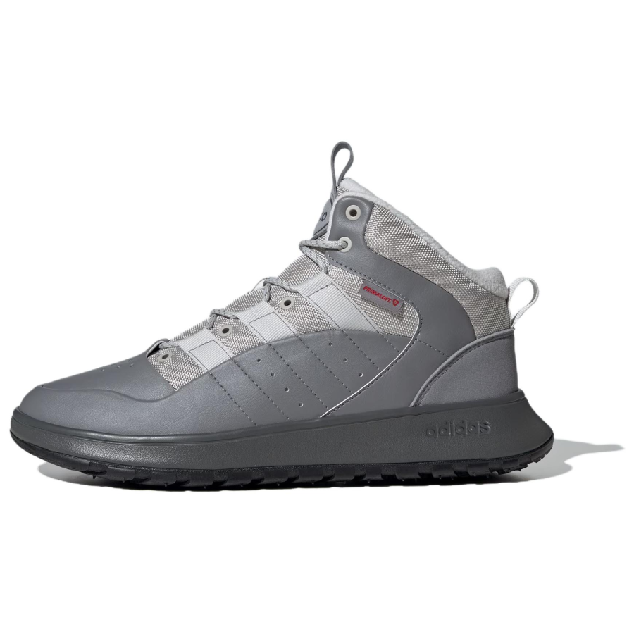 Adidas Adidas Slip Resistant Thermal Mid top Vintage Basketball Shoes Unisex Gray