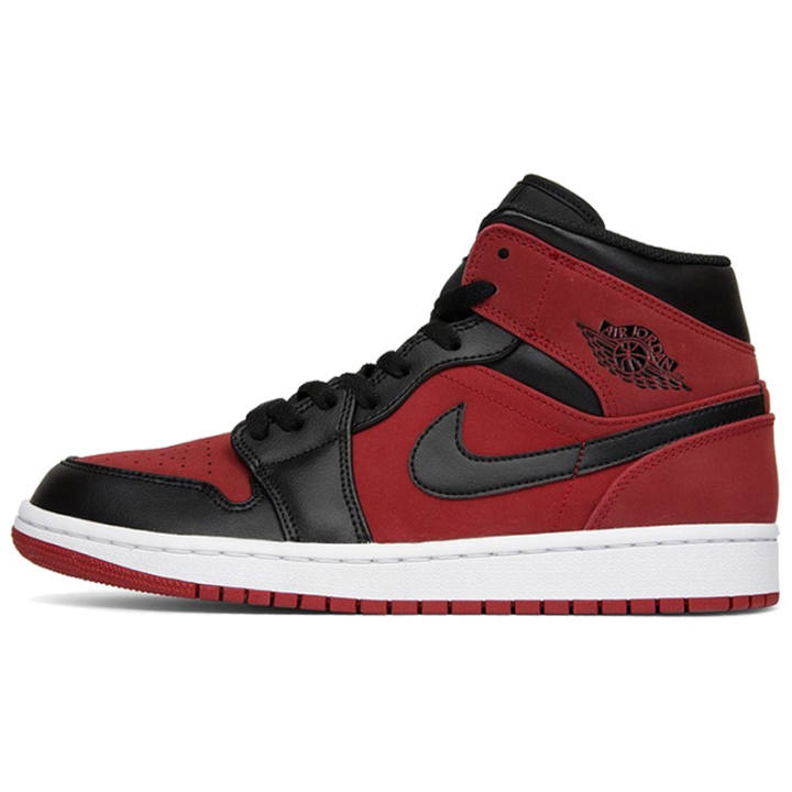 Jordan Air Jordan 1 Mid 'Reverse Banned Gym Red Black'