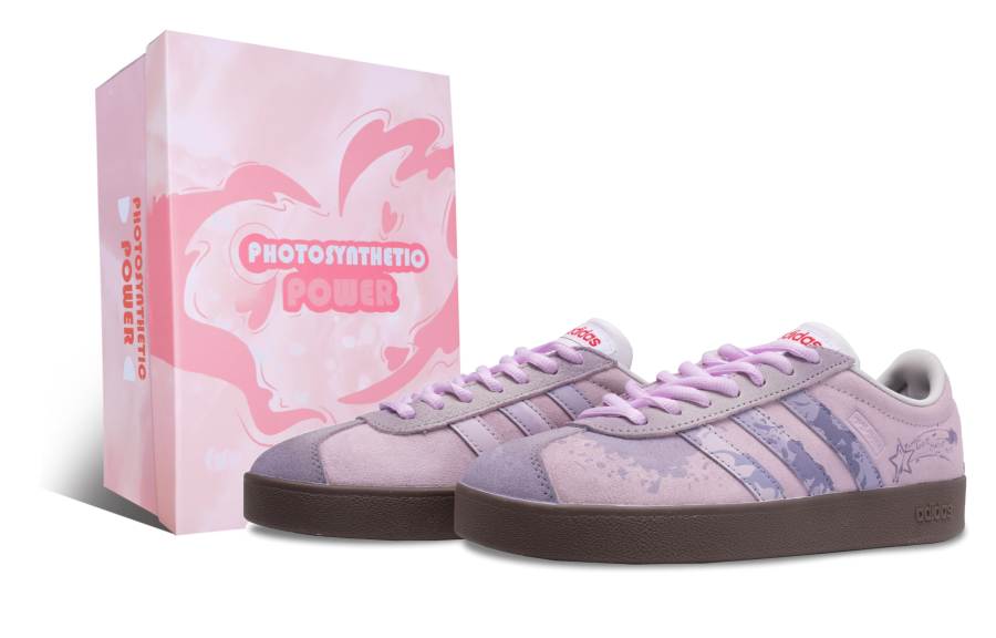 Adidas Neo VL Court Lifestyle Skateboard Shoes Women's Low Top White/Purple