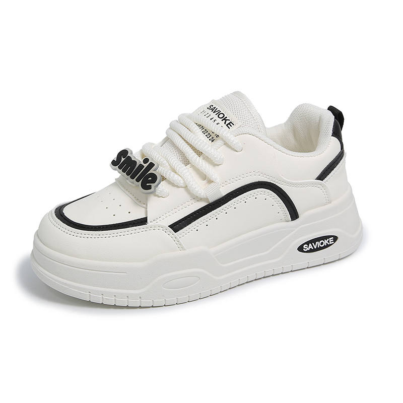 TONYBEAR Pu Abrasion Resistant Abrasion Resistant Low top Skateboard Shoes Women's