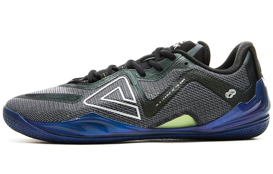 PEAK Unrivaled Style, Deep Sea Colorway Low top Basketball Shoes Men's Black