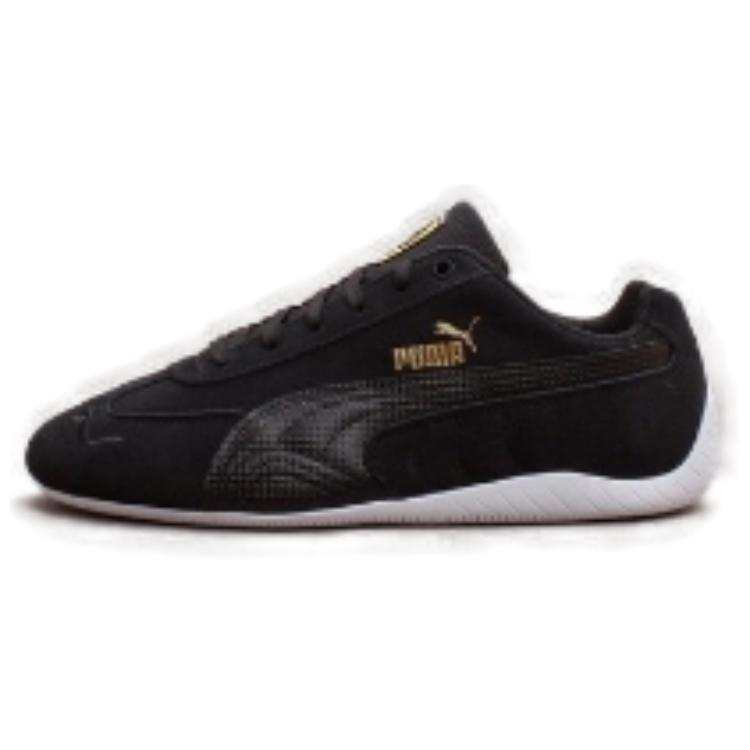 PUMA SCUDERIA FERRARI x PUMA Speedcat Leather Athleisure Cushioning Abrasion Resistant Low top Training Shoes Unisex