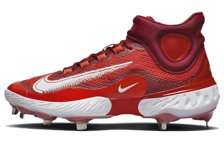 Nike Nike Alpha Huarache Elite 4 Mid 'University Red White'