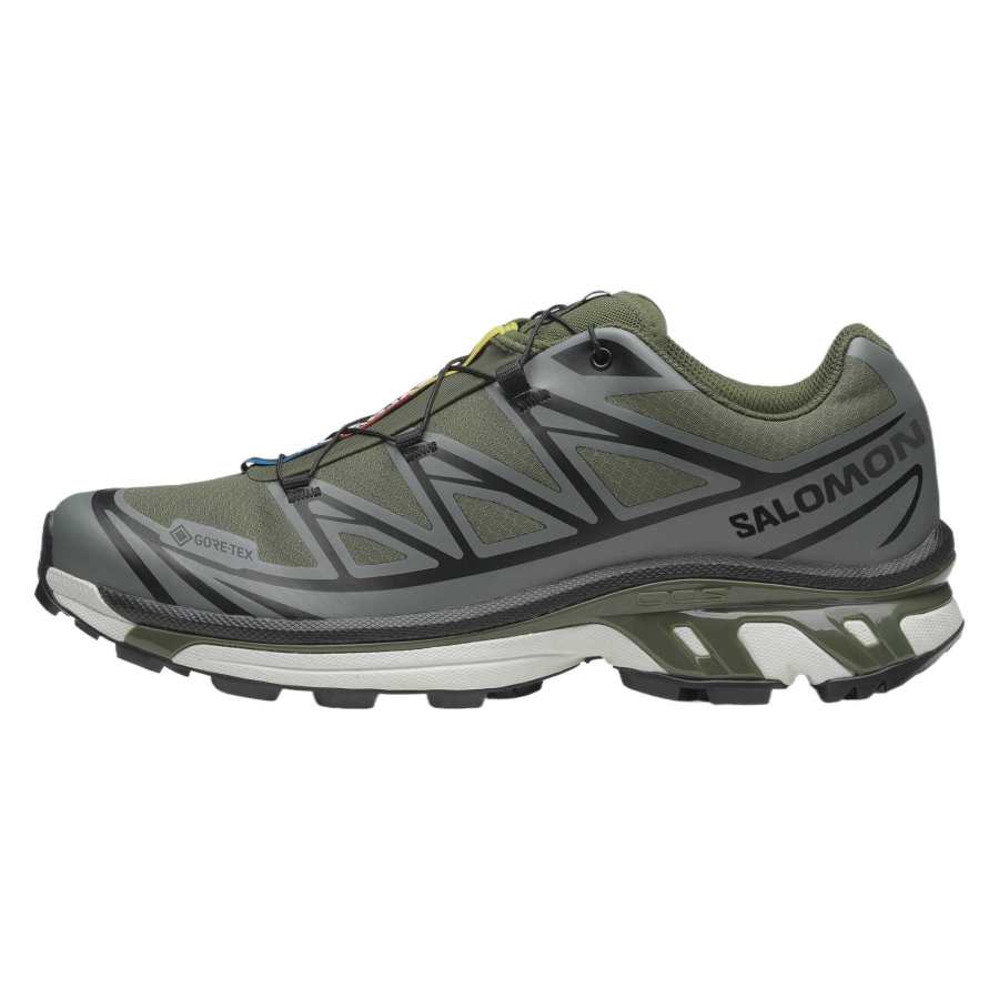 SALOMON XT 6 Low top Training Shoes Unisex Green Gray