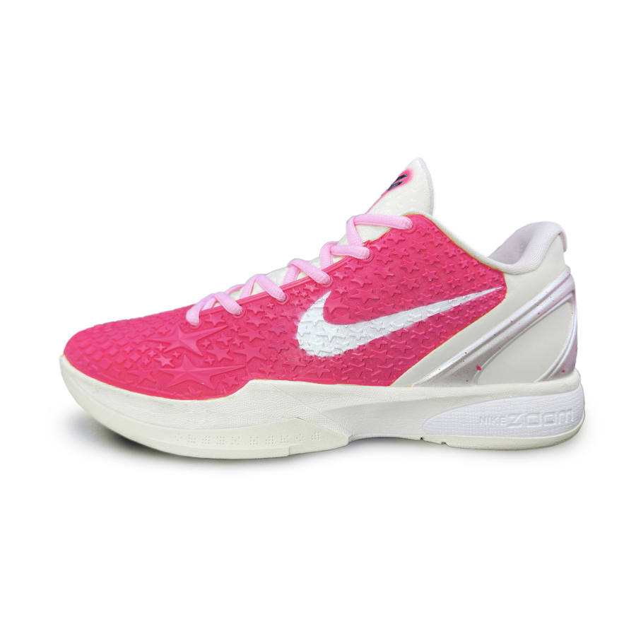 Nike Nike Zoom Kobe 6 Cushioning Slip Resistant Cushioning Slip Resistant Low top Basketball Shoes Men's Fuchsia