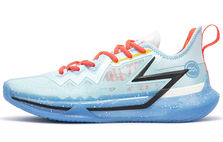 361° BIG3 Future Crab Boss Low top Basketball Shoes Men's Sky Blue