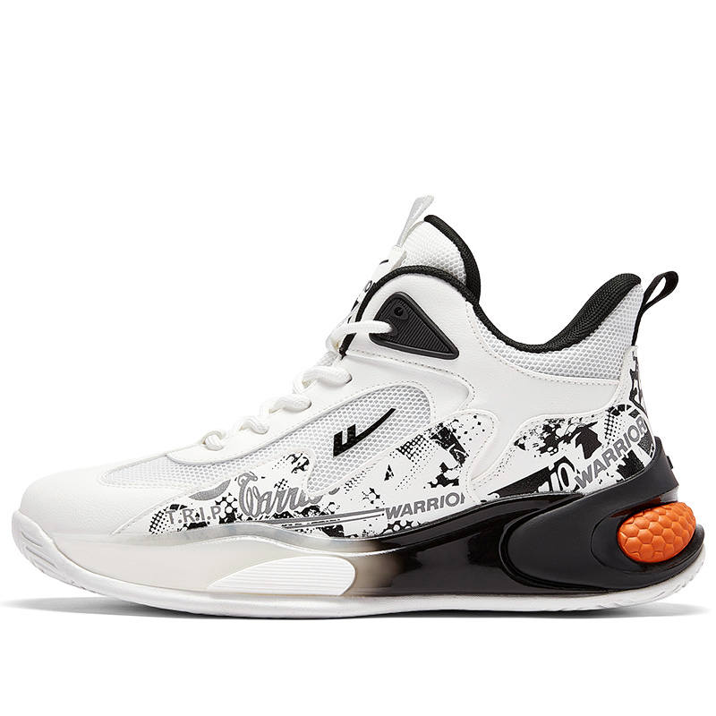WARRIOR Warrior Mid top Basketball Shoes Men's White Black