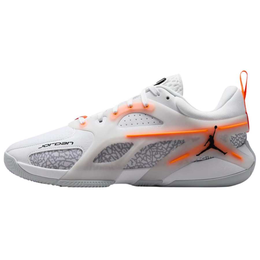 Jordan Jordan Heir Abrasion Resistant Abrasion Resistant Low top Basketball Shoes Unisex White