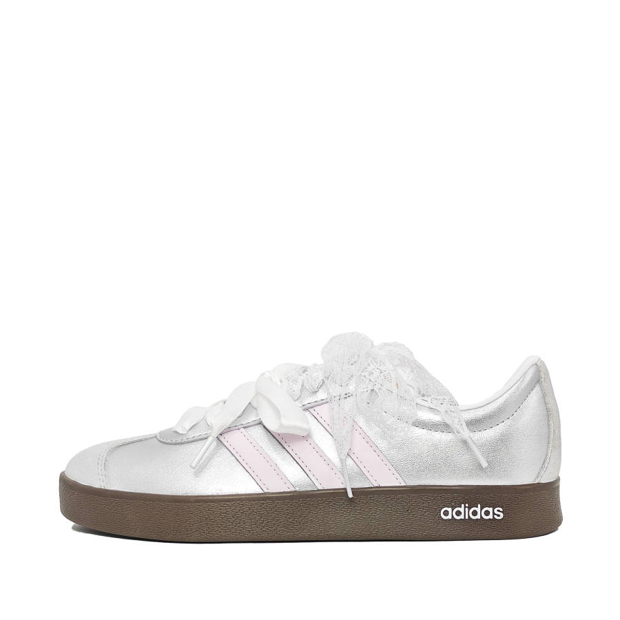 Adidas Adidas VL COURT 2.0 Low top Skateboard Shoes Unisex Silver