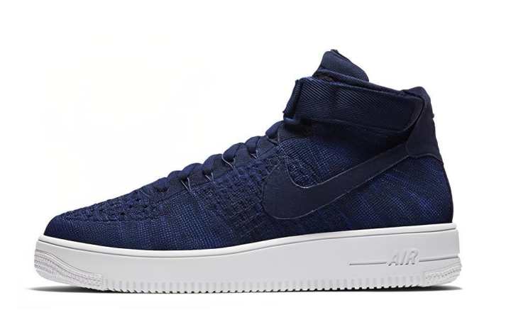 Nike Nike Air Force 1 Ultra Flyknit Mid College Navy