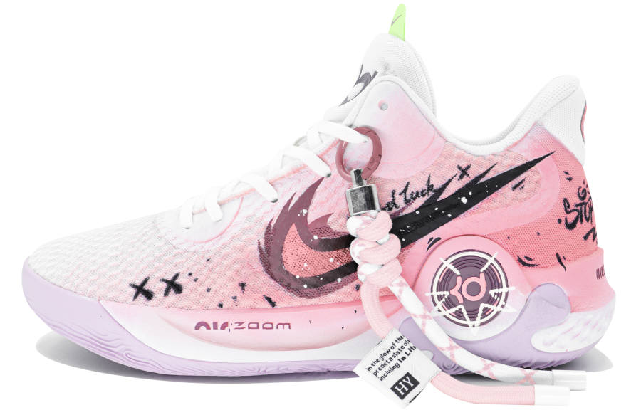 Nike Nike KD Trey 5 IX Breast Cancer Charity Collection Fabric Cushioning Slip Resistant Abrasion Resistant Low top