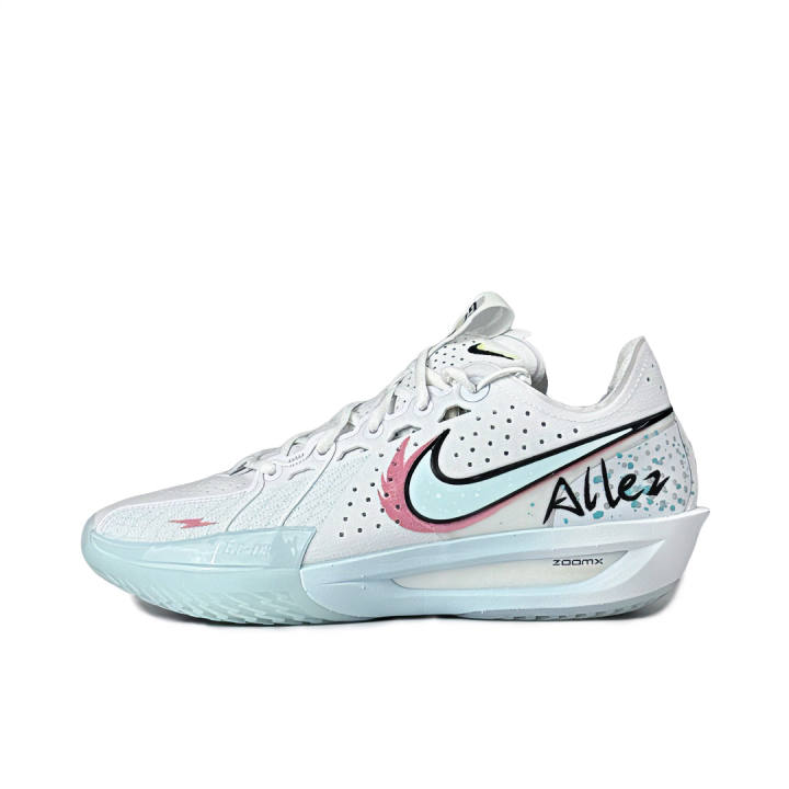 Nike Nike G.T. Cut 3 Summer Ice Pink Mesh, Textile Cushioning Abrasion Resistant Cushioning, Wear Resistant Low top