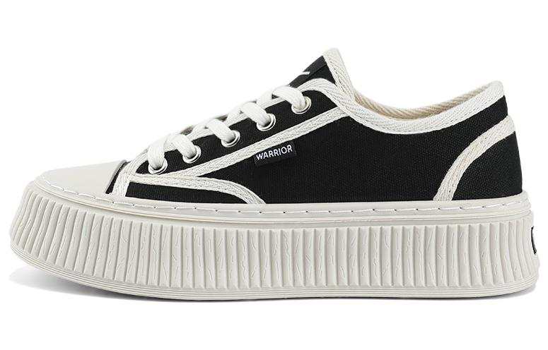 WARRIOR Warrior Low top Canvas Shoes Women's Black