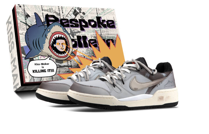 Nike Nike Full Force Low top Vintage Basketball Shoes Unisex Gray