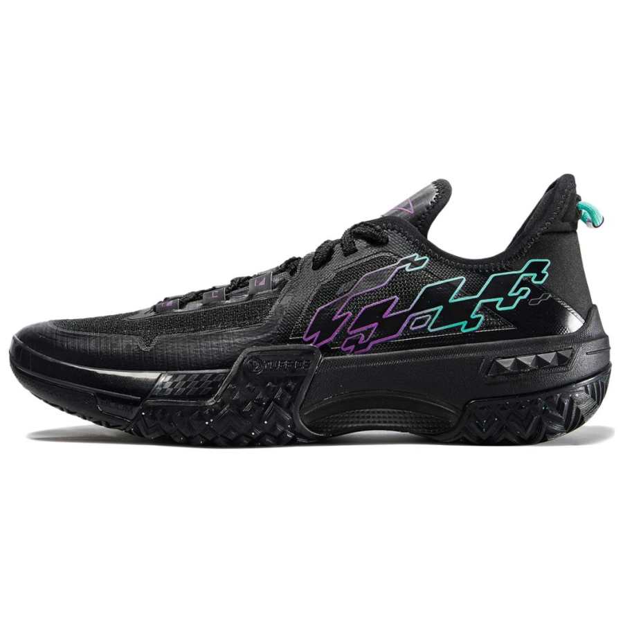 Li-Ning Li Ning Jie Ao Cushioning Slip Resistant Abrasion Resistant Breathable Lightweight Rebound Low top Basketball Shoes
