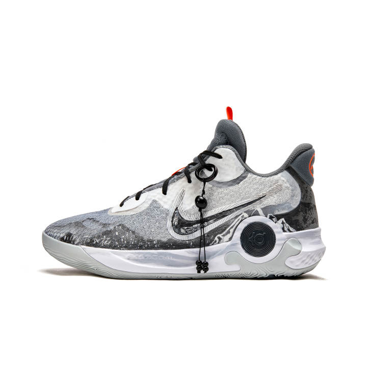 Nike Nike KD Trey 5 IX Cushioning Abrasion Resistant Cushioning, Wear Resistant Mid top Basketball Shoes Unisex Gray