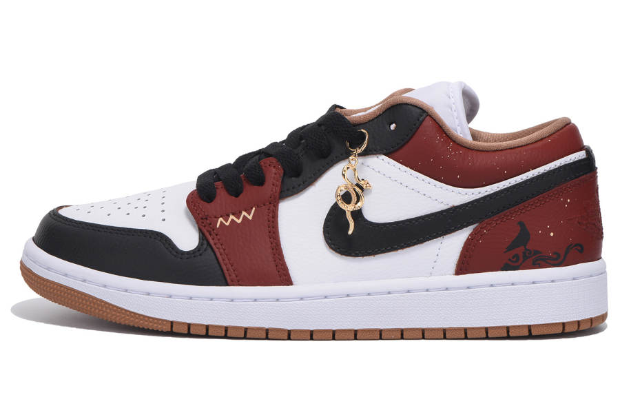 Jordan Jordan Air Jordan 1 Chinese Style Slip Resistant Abrasion Resistant Slip Resistant Abrasion Resistant Low top