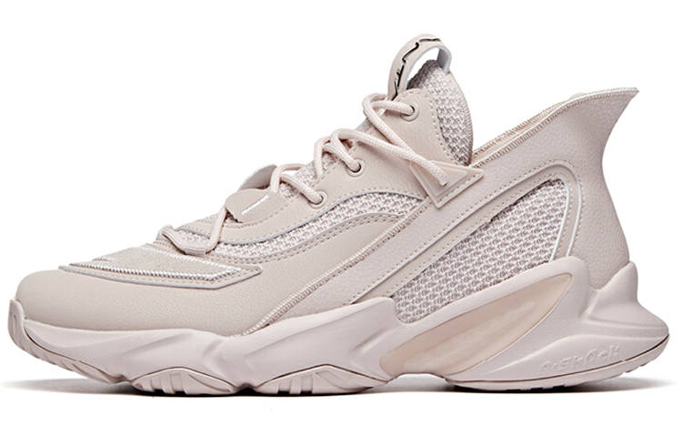 Anta Player 2 Cushioning Slip Resistant Abrasion Resistant High top Basketball Shoes Men's Gray
