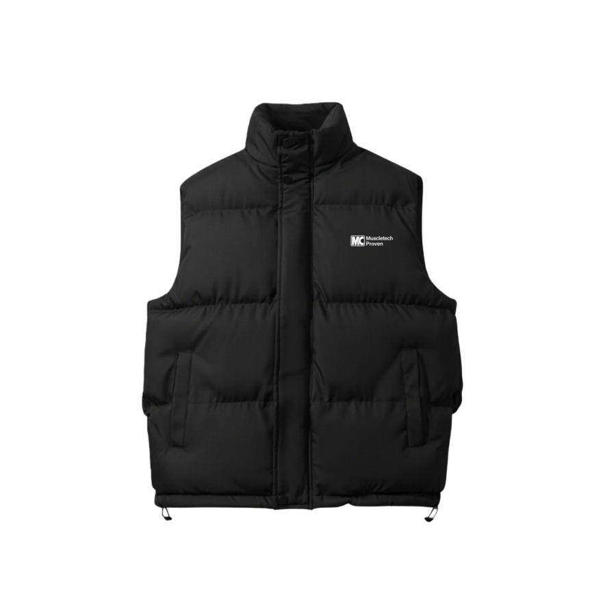 MUSCLETECH MUSCLETECH Vests Unisex Stand Collar Thickened