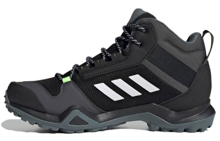 Adidas Adidas Terrex AX3 GTX Mid Breathable Mid top Hiking Shoes Men's Black Gray