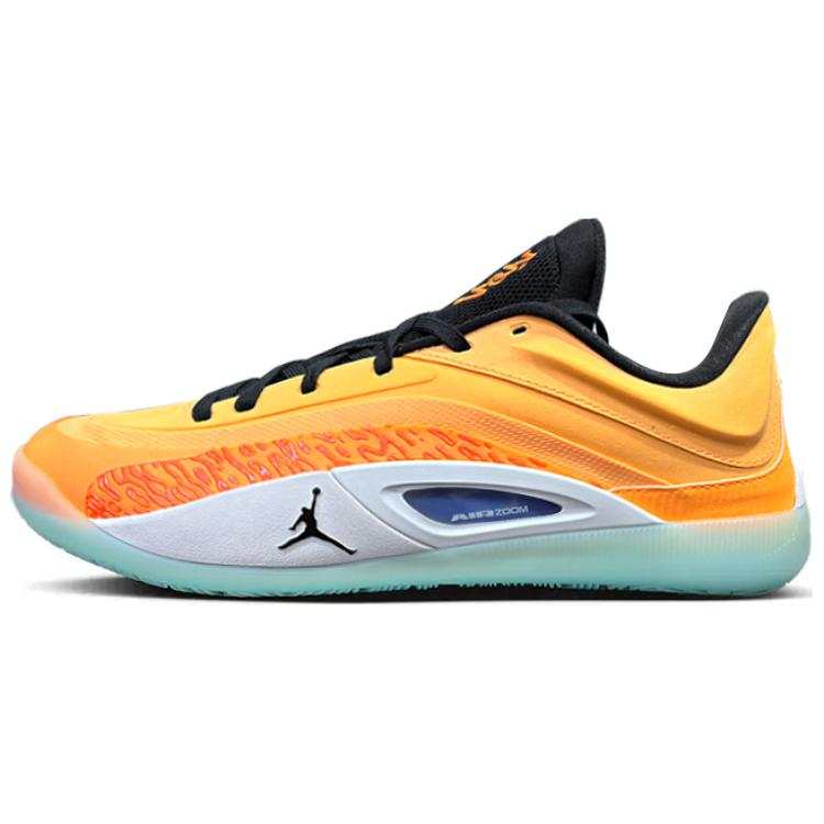 Jordan Jordan Zion 4 Slip Resistant Abrasion Resistant Low top Basketball Shoes Men's Orange