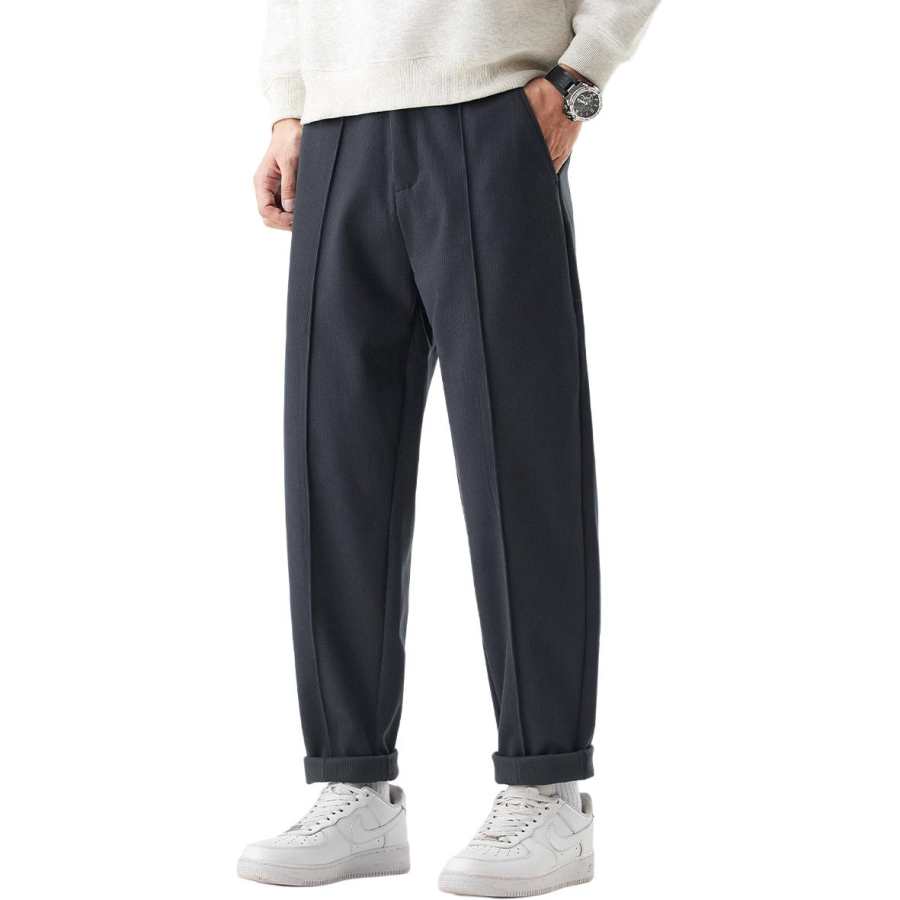 Tonlion Casual Pants Unisex Moderate Harem Pants