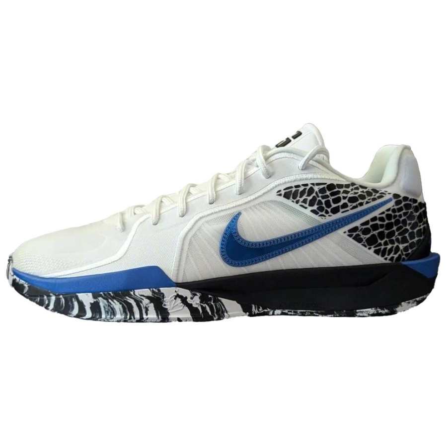 Nike Nike Sabrina 2 Cushioning Slip Resistant Abrasion Resistant Low top Basketball Shoes Women's White Black Blue