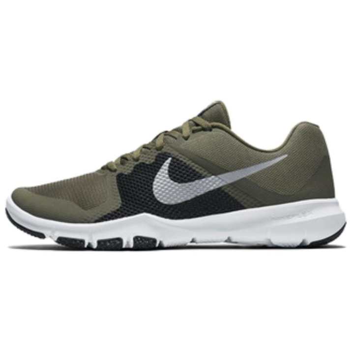 Nike Nike Flex Control Cushioning Abrasion Resistant Cushioning, Wear Resistant Low top Training Shoes Men's Black Gray