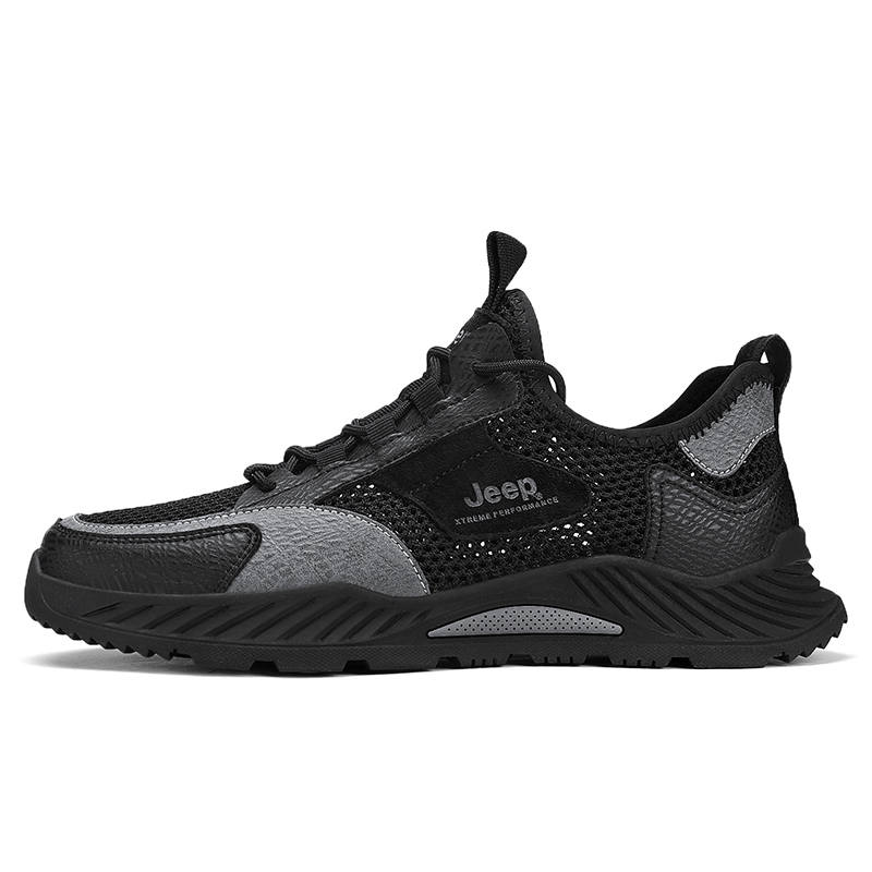Jeep Low top Mountaineering Shoes Men's Black