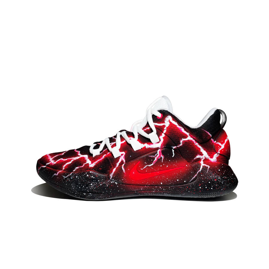 Nike Nike Hyperdunk X Red Wing Killer Trendy Cushioning Low top Basketball Shoes Men's Black