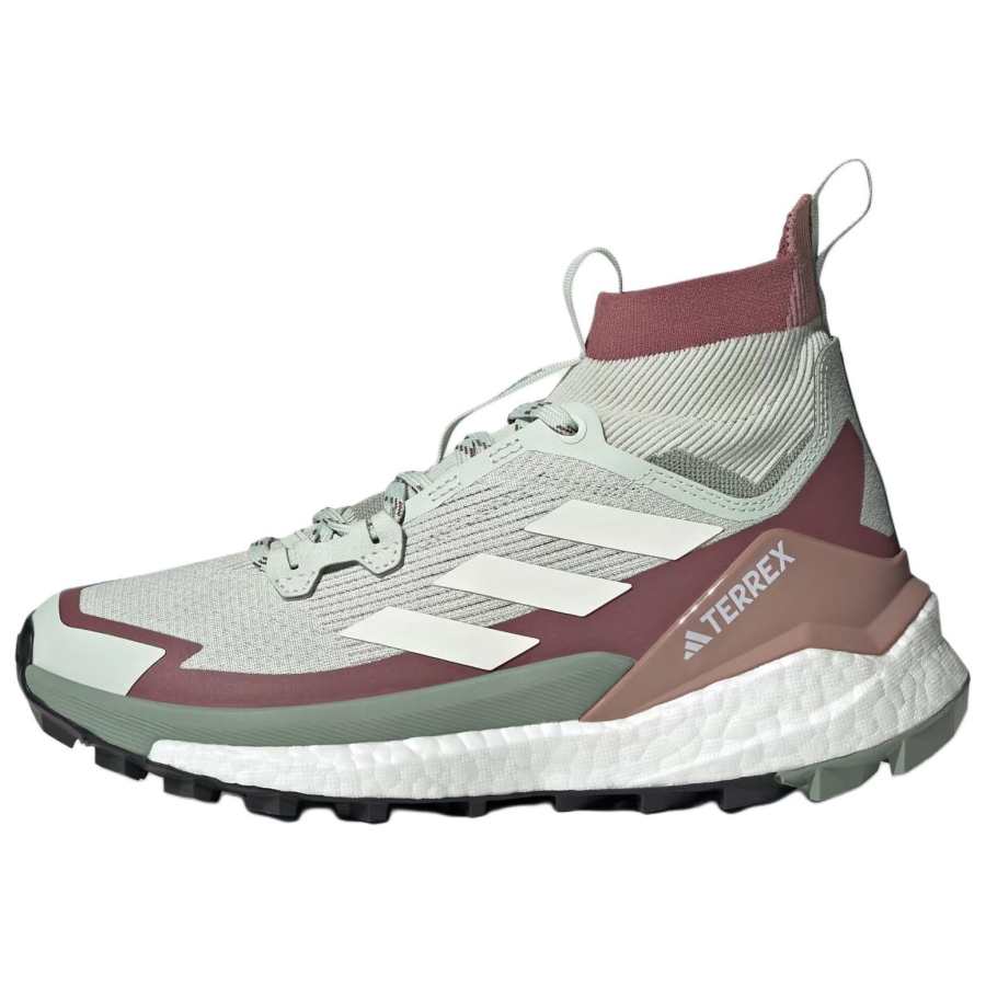 Adidas Adidas TERREX FREE HIKER 2.0 High top Hiking Shoes Women's White Red Green