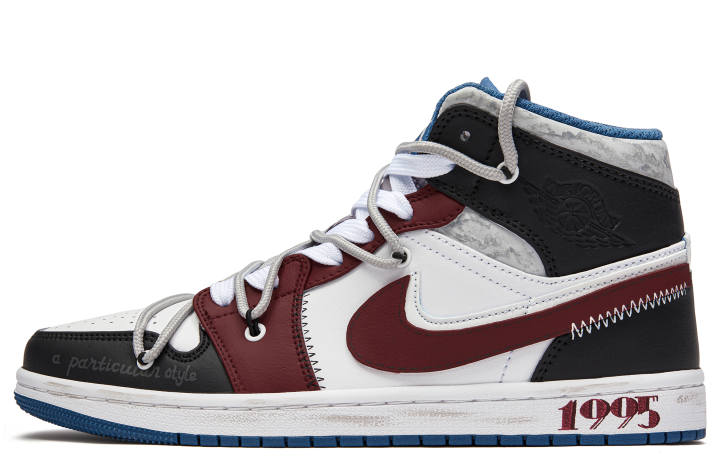 Jordan Jordan Air Jordan 1 ADCDAVINCI Custom 1995 Cushioning Slip Resistant Cushioning Slip Resistant Mid top