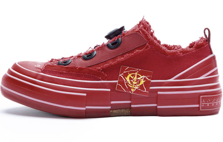 XVESSEL VESSEL Skateboard Shoes Unisex Red