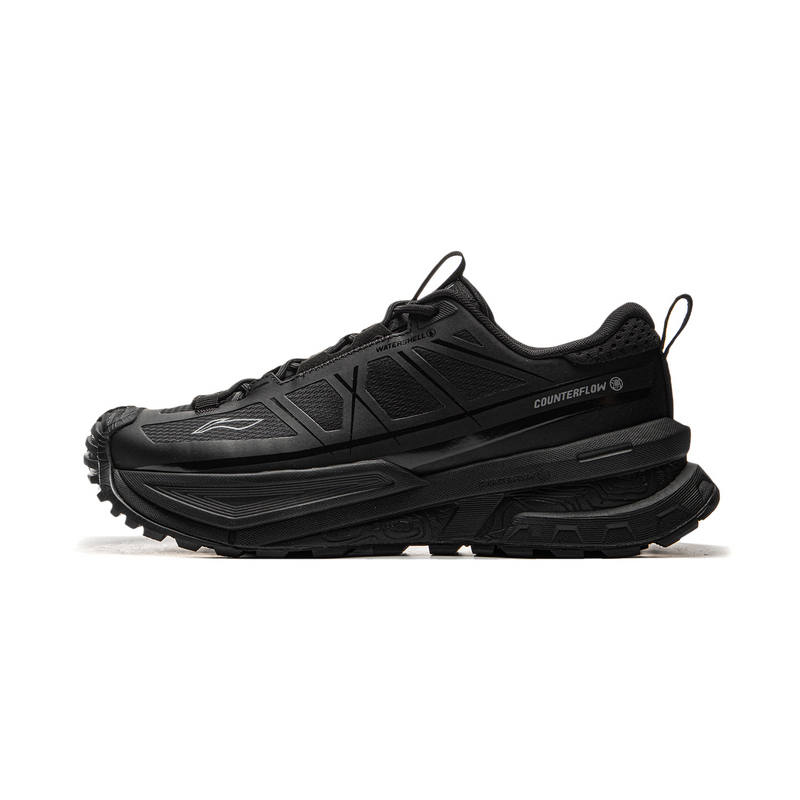 Li-Ning Li Ning Outdoor CF Tracing, Xingchuan SE Sports Low top Outdoor Hiking Shoes Unisex Black