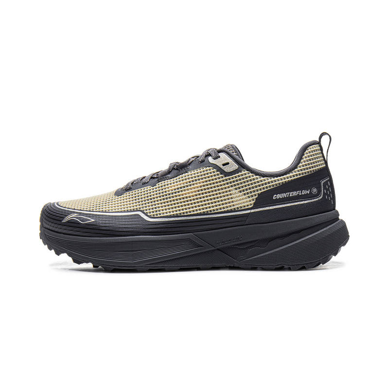 Li-Ning Li Ning Outdoor CF Tracing, Inter Industry Low top Hiking Shoes Unisex Black/Khaki